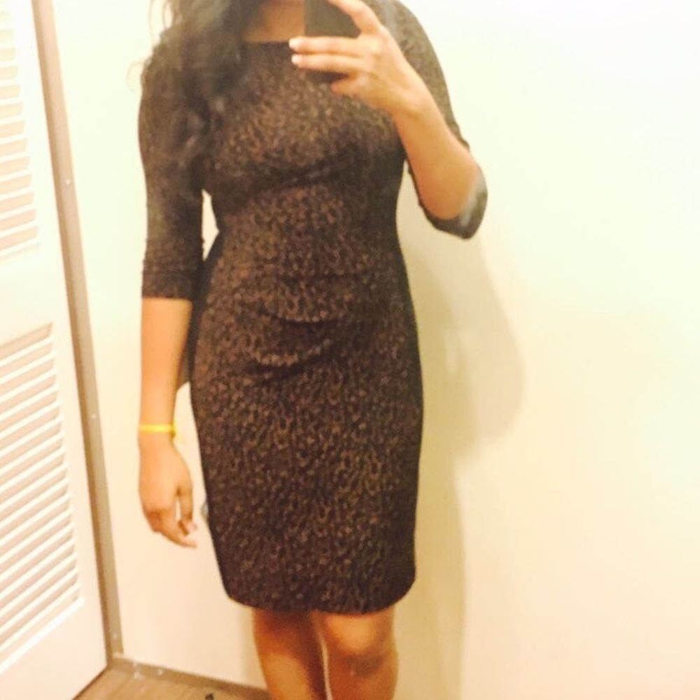 Ralph Lauren Printed Sheath Dress